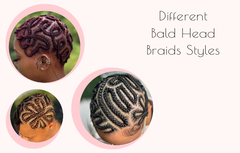 Braided Baldie Designs: 30 Different Bald Head Braids&nbsp;Hairstyles